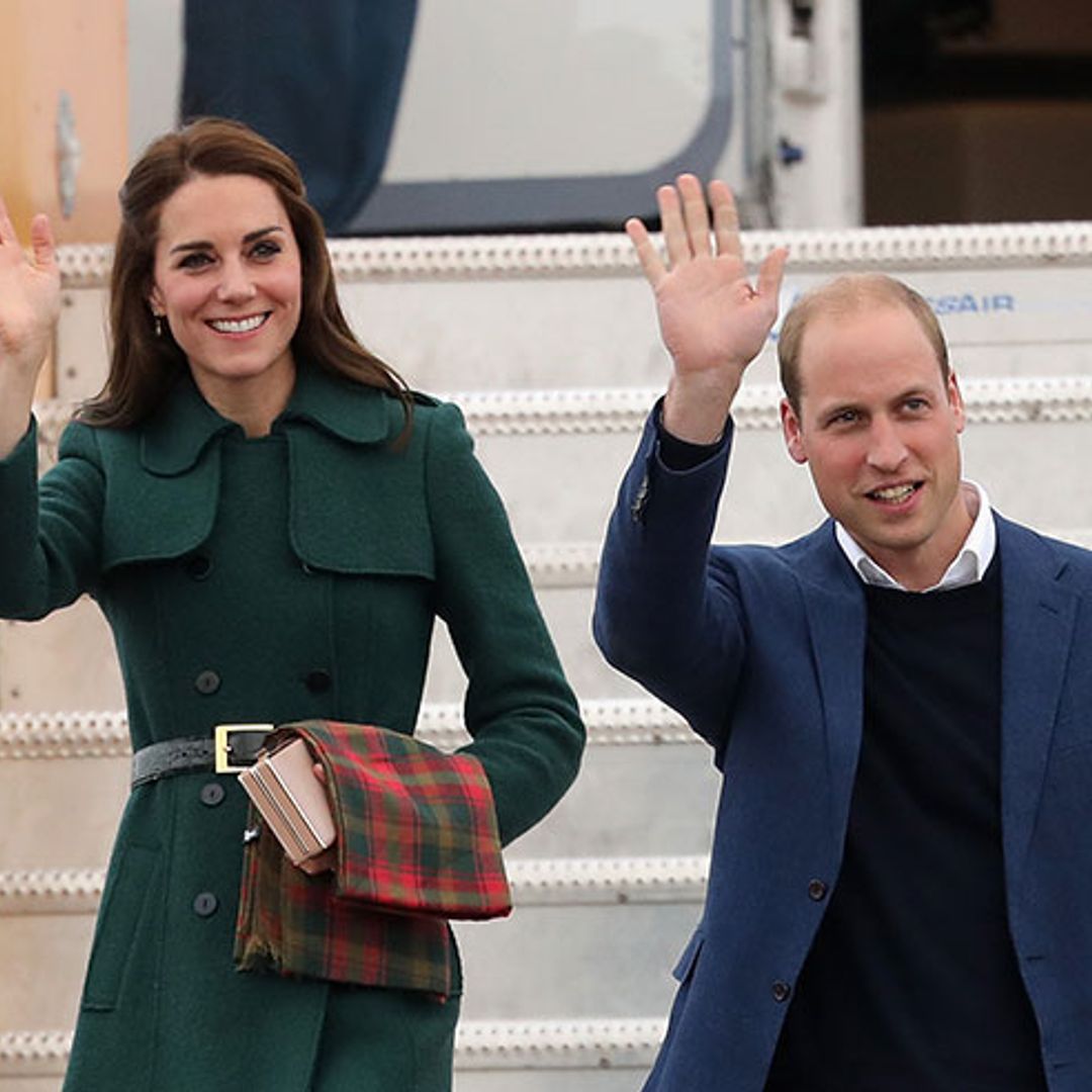 Prince William and Duchess Kate's new tour confirmed