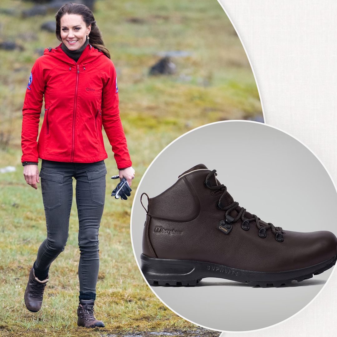 Princess Kate's all-purpose stylish hiking boots are 30% off