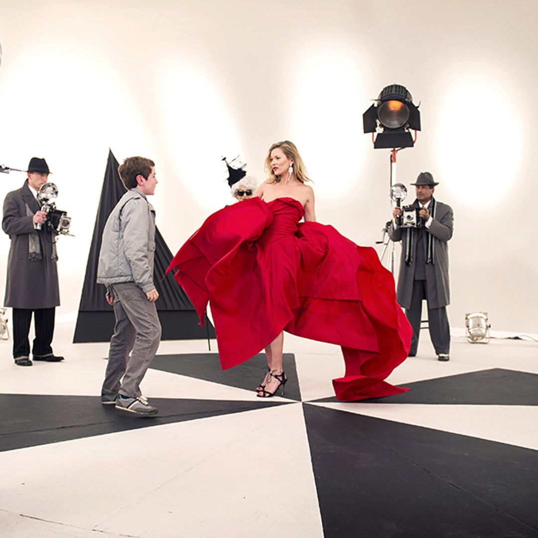 First look at Kate Moss in David Walliams' Christmas drama 'The Boy In The Dress'