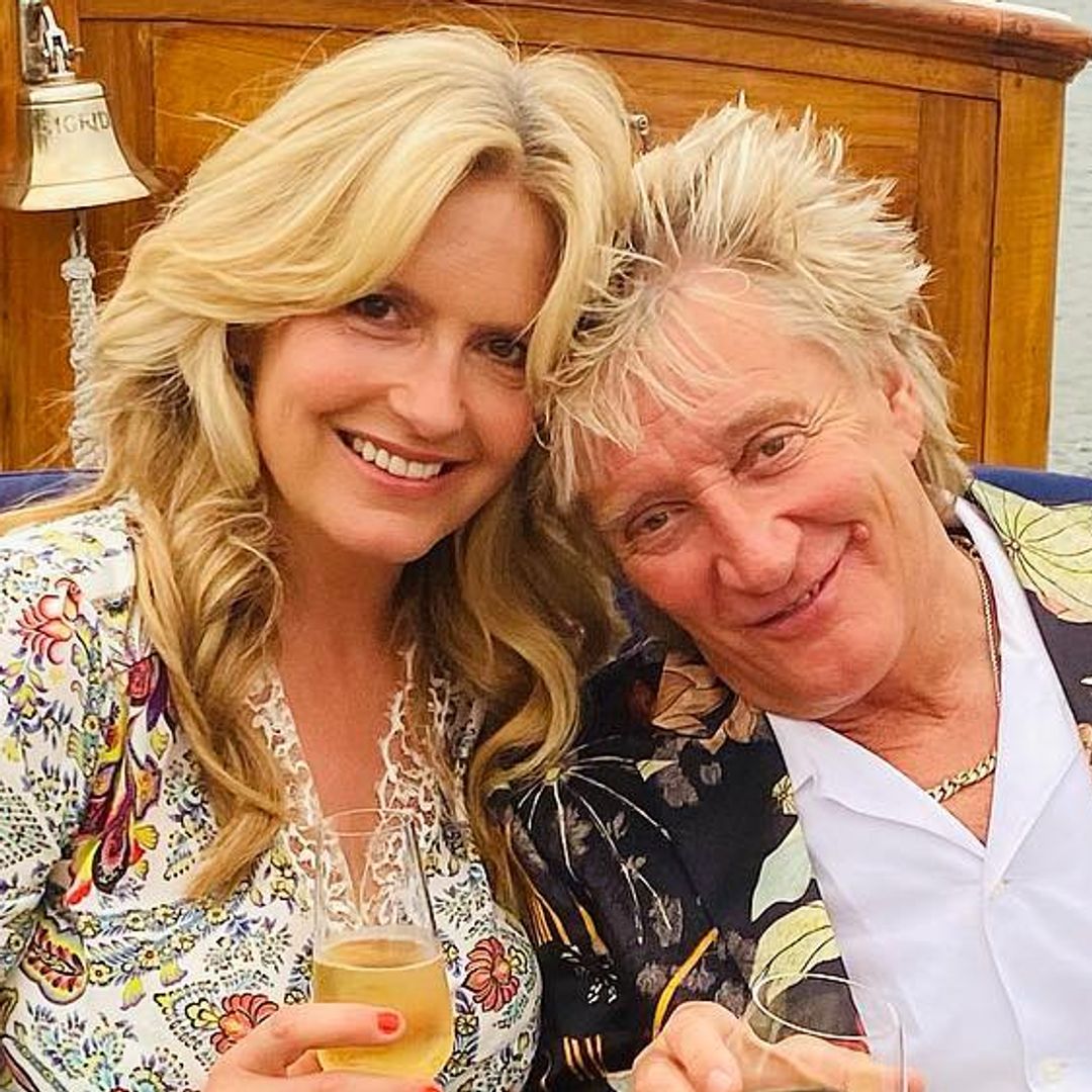 Penny Lancaster is a sunkissed vision in glamorous beach dress