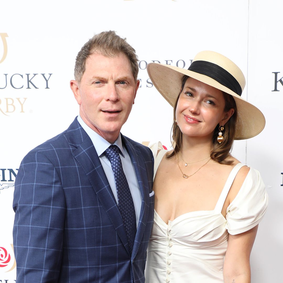 Bobby Flay left flustered on live TV as stunning girlfriend makes surprise appearance – who is she?