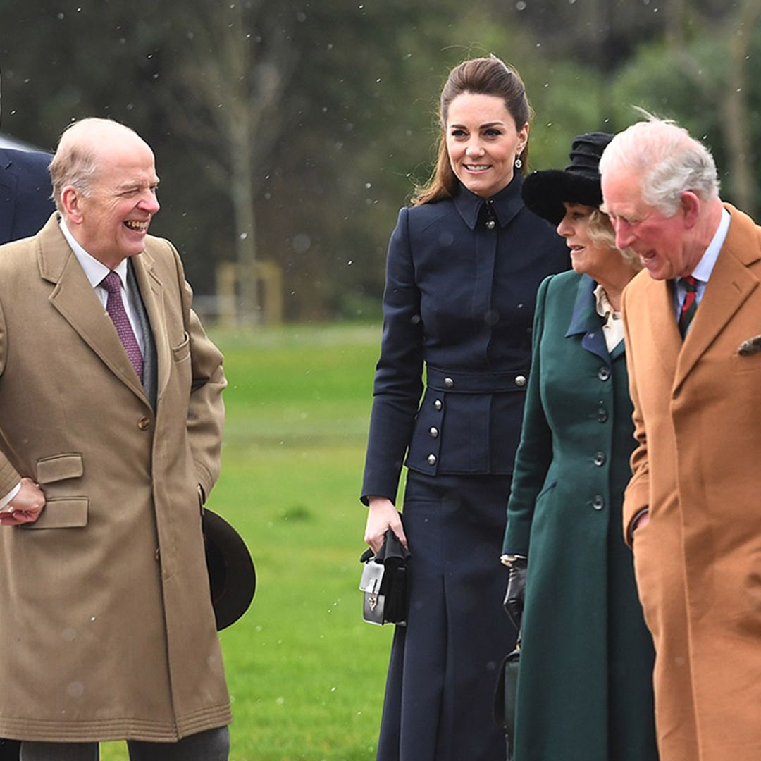 Prince William and Kate join Prince Charles and Camilla on rare joint engagement in Loughborough – best photos