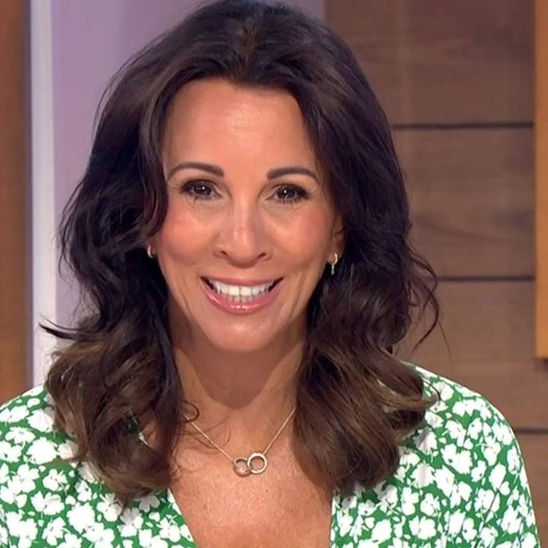 Andrea McLean's floaty floral frock is so dreamy