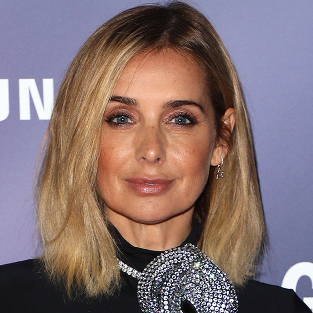Louise Redknapp shimmies in crop top and shorts for behind-the-scenes clip