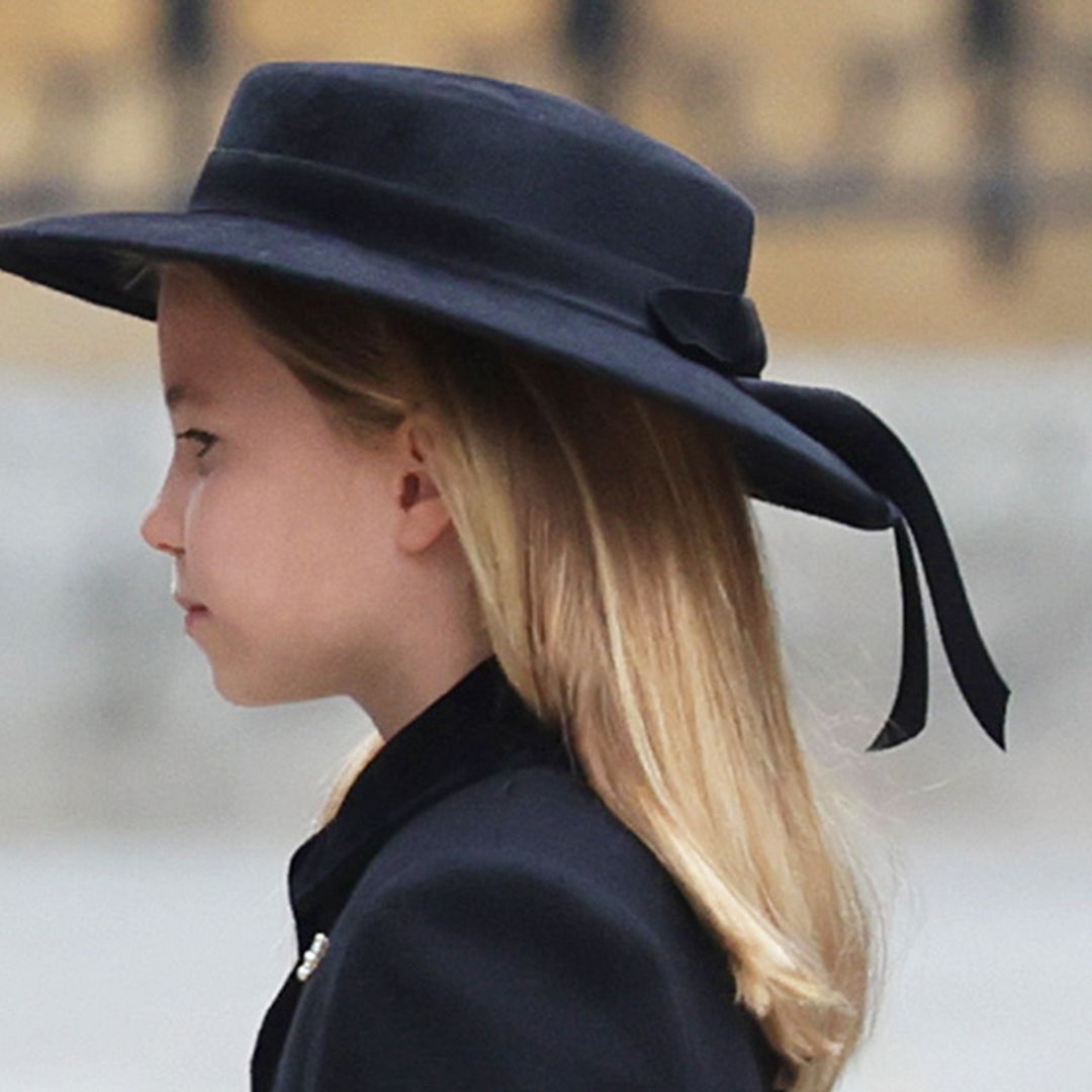 Princess Charlotte debuts formal hat for the first time at Queen's funeral