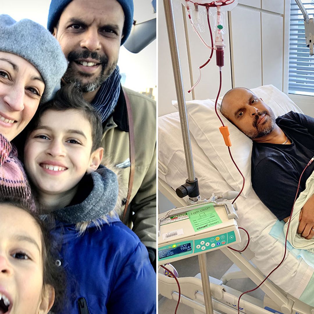 My husband won't survive to see our children grow up without a blood stem cell donor – here's how you could help