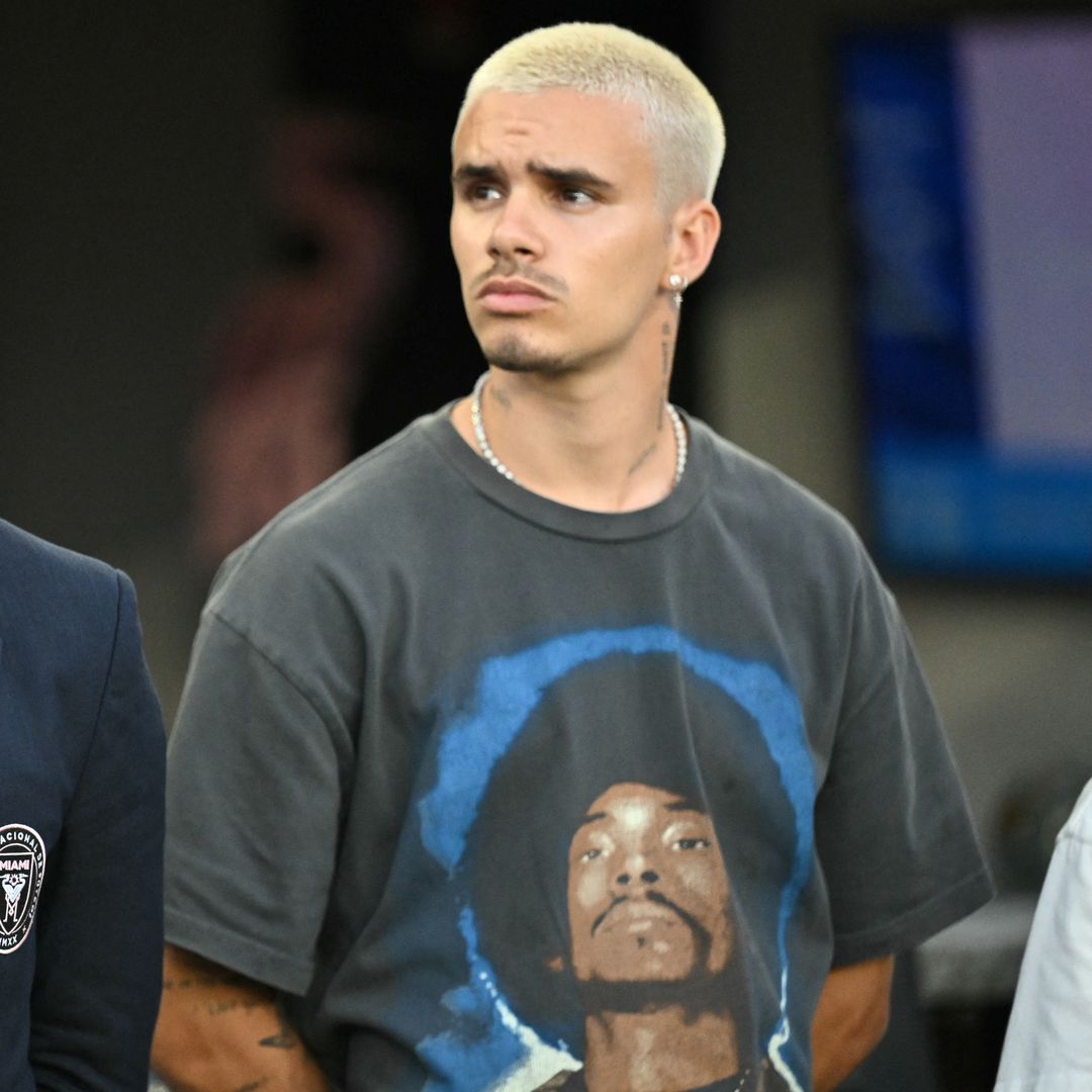 Romeo Beckham flexes his airport style with £15,000 worth of designer luggage