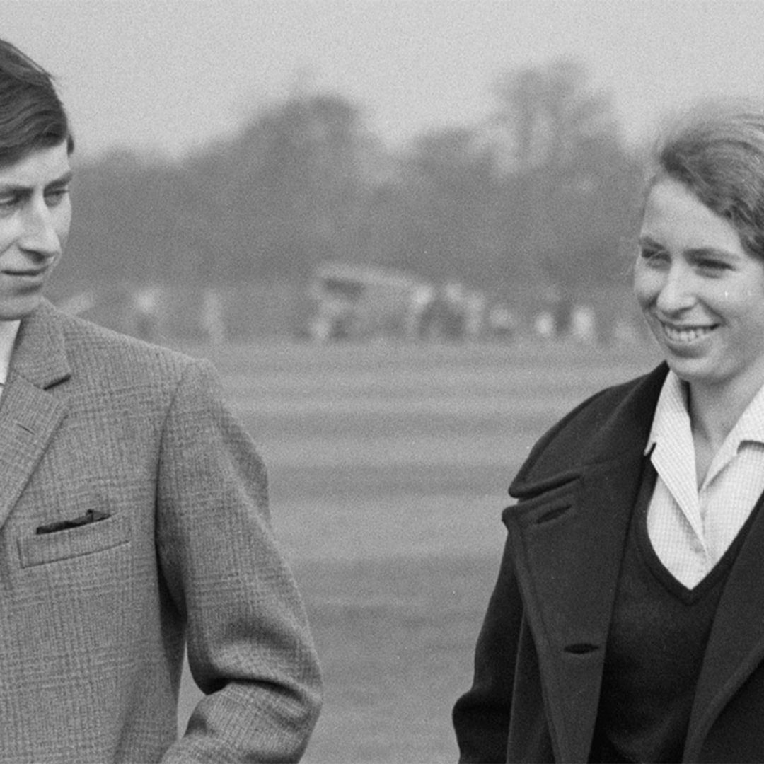 King Charles shares the sweetest holiday photo with Princess Anne captured by 'Mama'