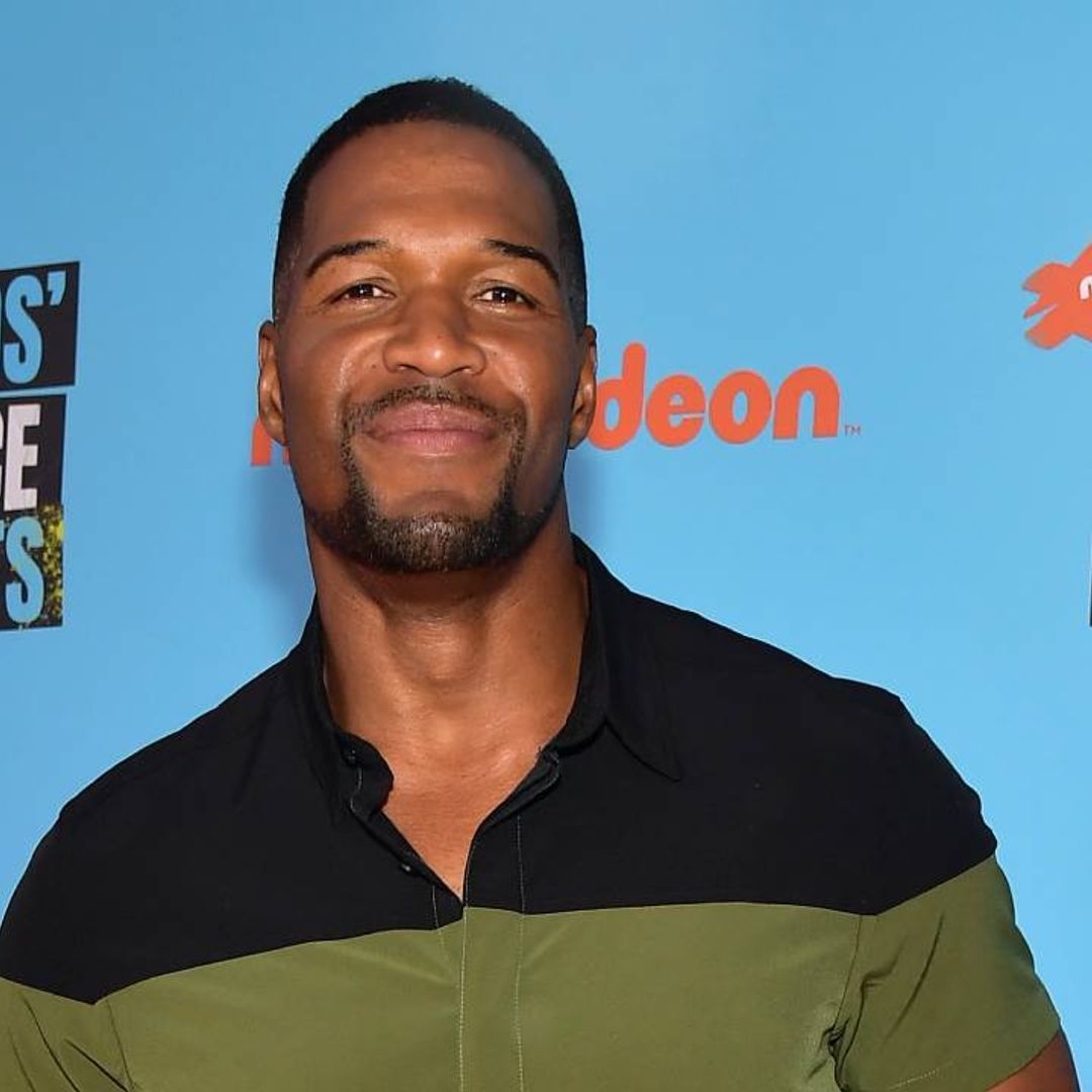 Michael Strahan makes emotional appearance on show away from GMA