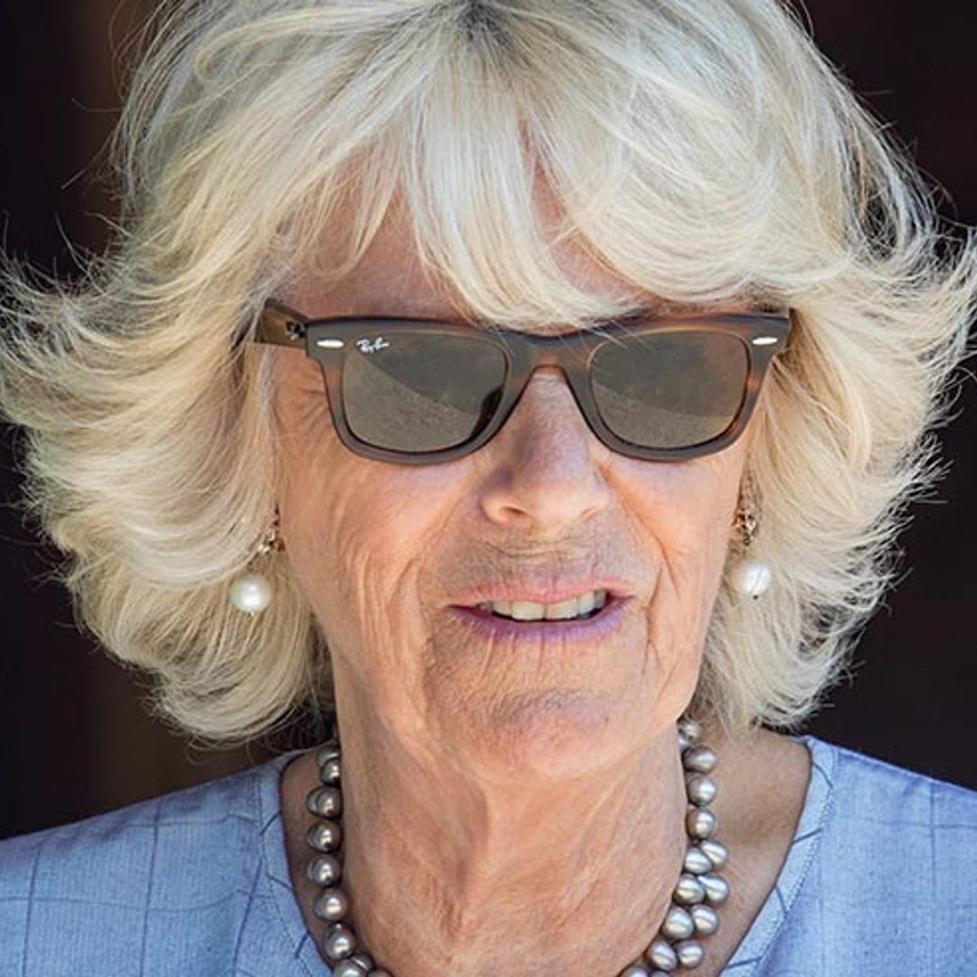 The Duchess of Cornwall glams up for a romantic evening with Prince Charles