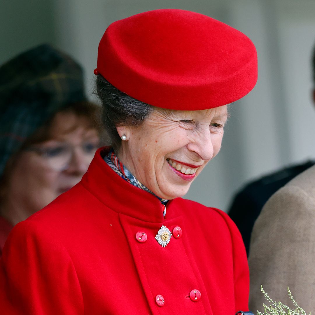 Princess Anne embodies her late mother's regal elegance in special inherited cloak
