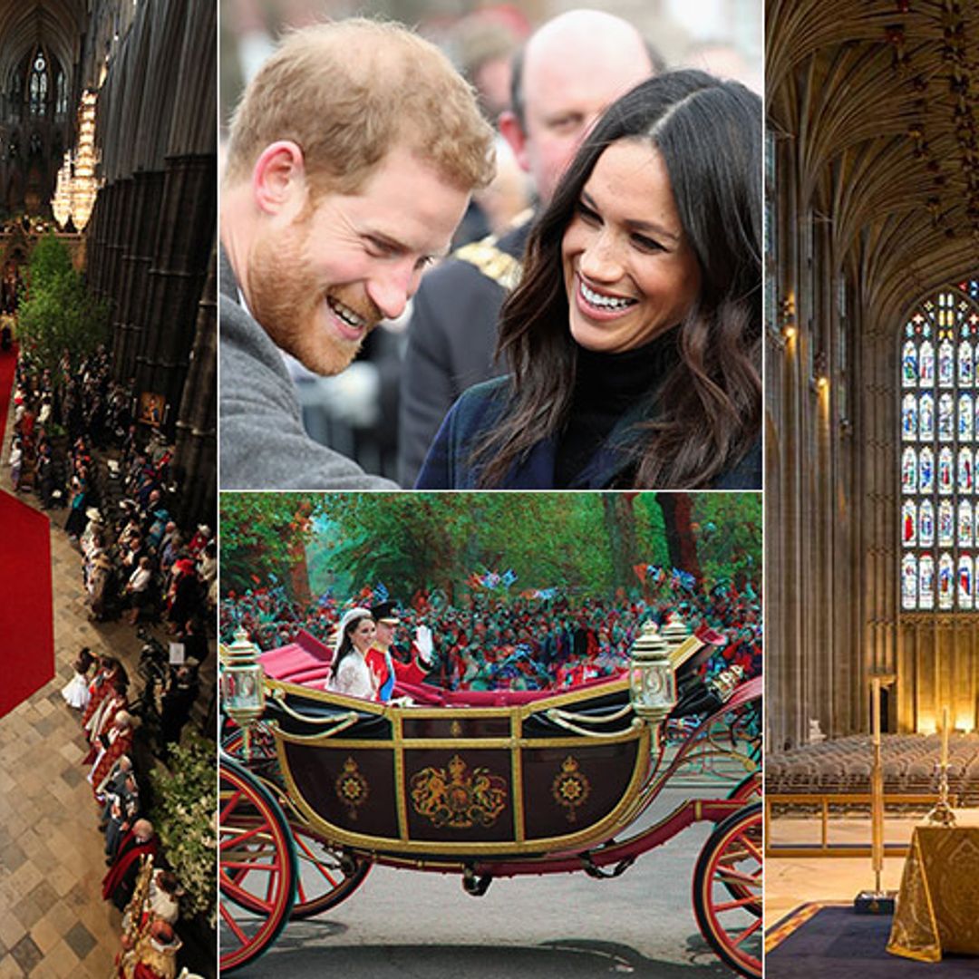 How Prince Harry and Meghan Markle's wedding will be different to Prince William and Kate's