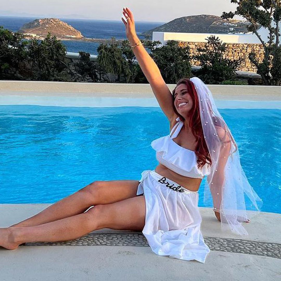 Stacey Solomon's hen do photos spark concern for missing guest