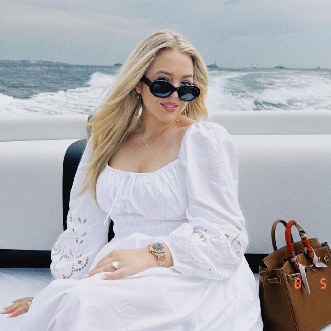 Tiffany Trump shares rare glimpse of baby boy amid lavish vacation