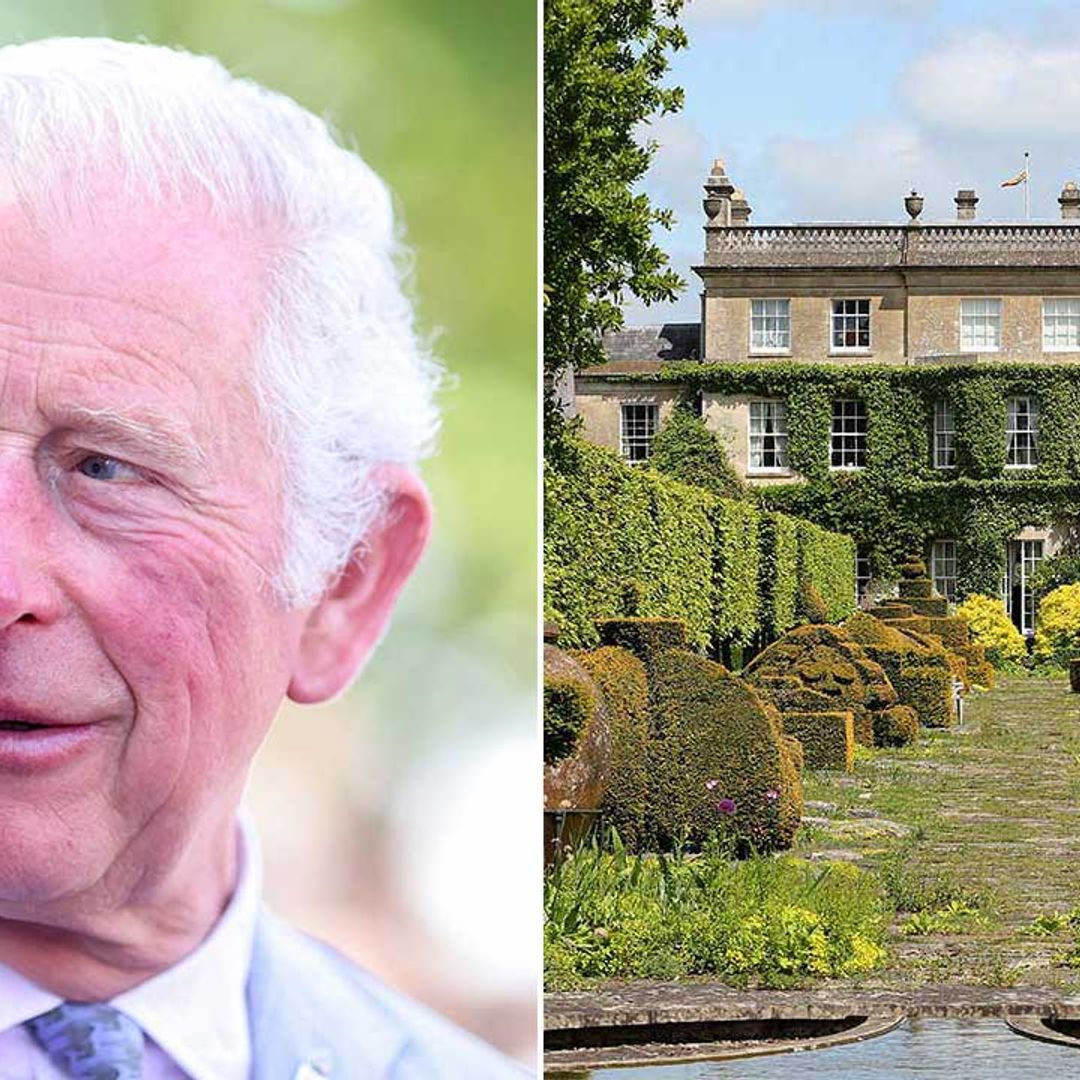 Prince Charles' bold garden furniture is the brightest colour we've ever seen