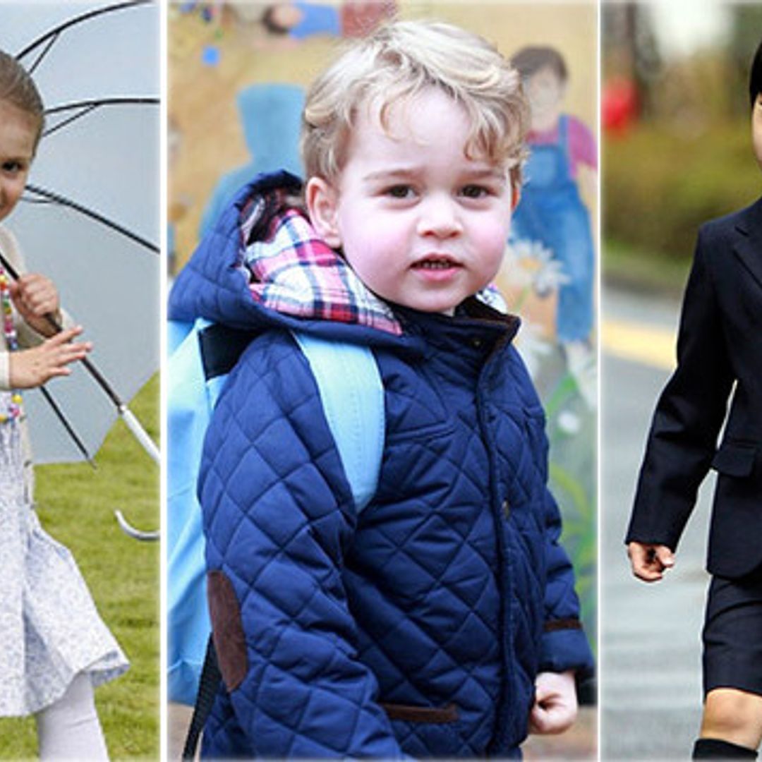 Prince George to Princess Estelle: Little royals and their schools