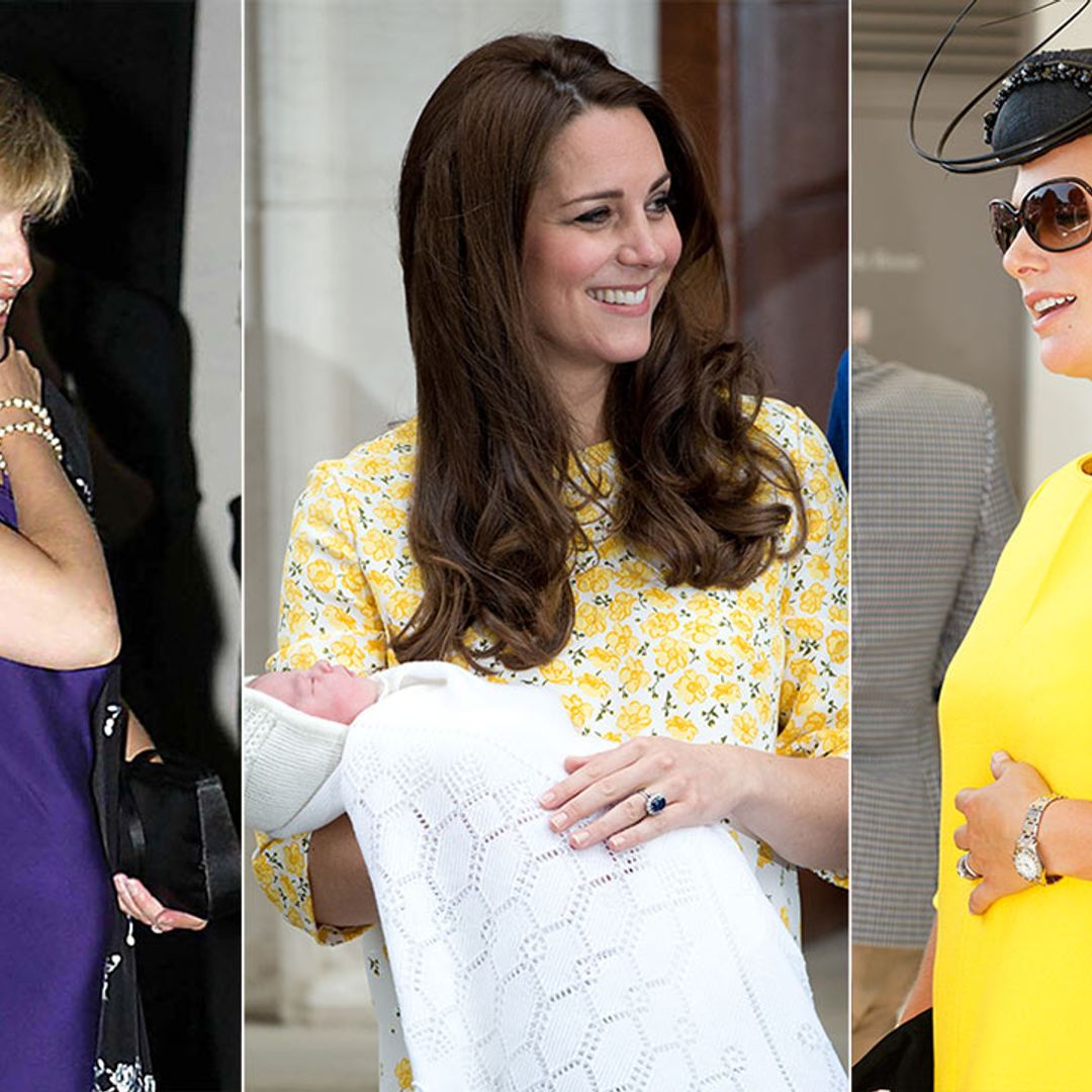 9 royal mothers before and after birth! Stunning photos of Duchess Kate, Countess Sophie & more