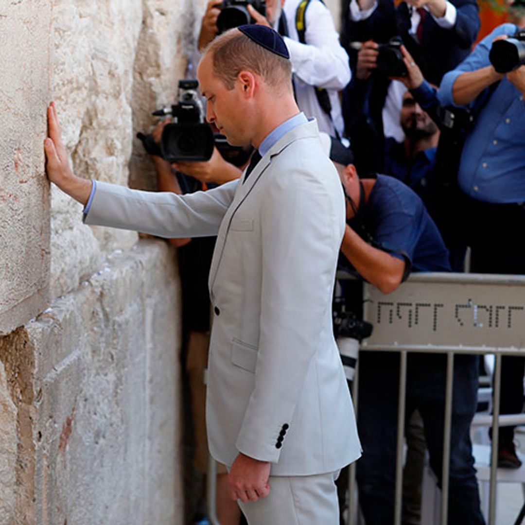 Best photos from Prince William's Middle East tour