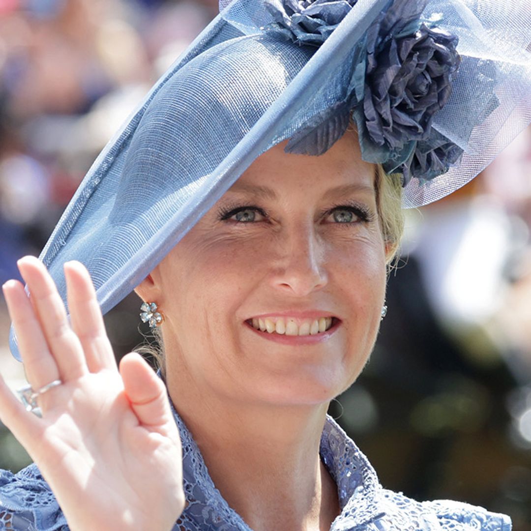 The Countess of Wessex turns heads in lace on the second day of Royal Ascot