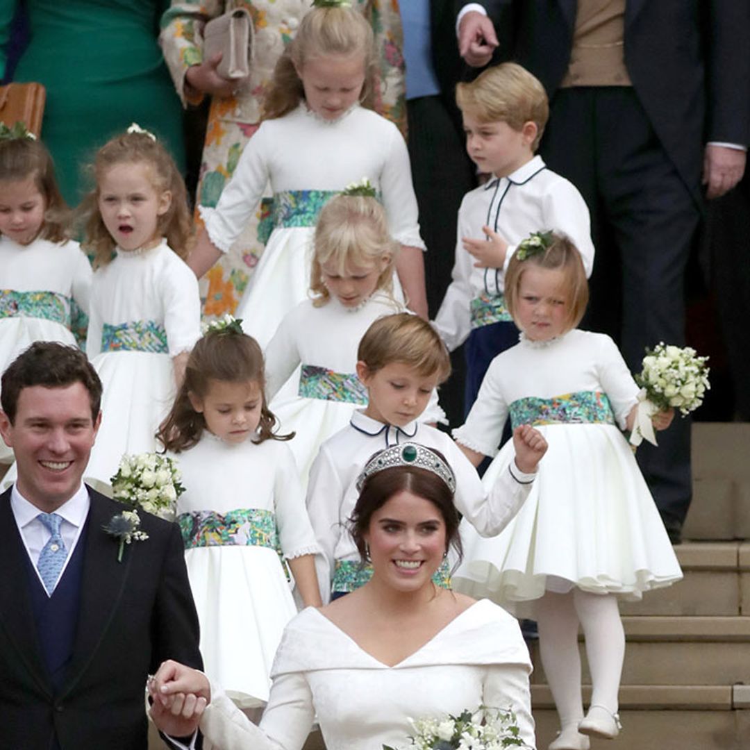 Princess Eugenie calls for fans to support her bridesmaid and pageboy outfit designer