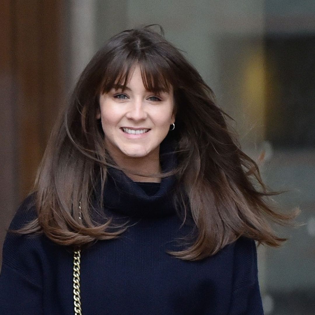 Brooke Vincent shares rare snap from walk with baby Mexx