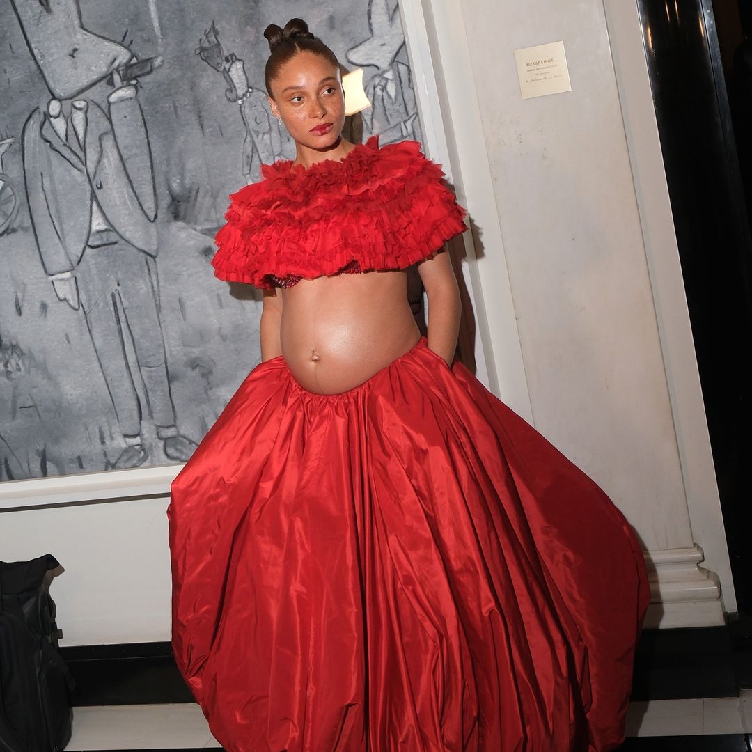 Adwoa Aboah welcomes baby girl while rocking diamond constellation piercing