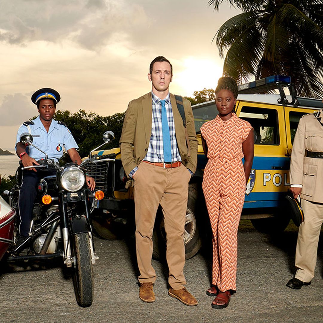 Death in Paradise star reveals filming stopped following Queen's death