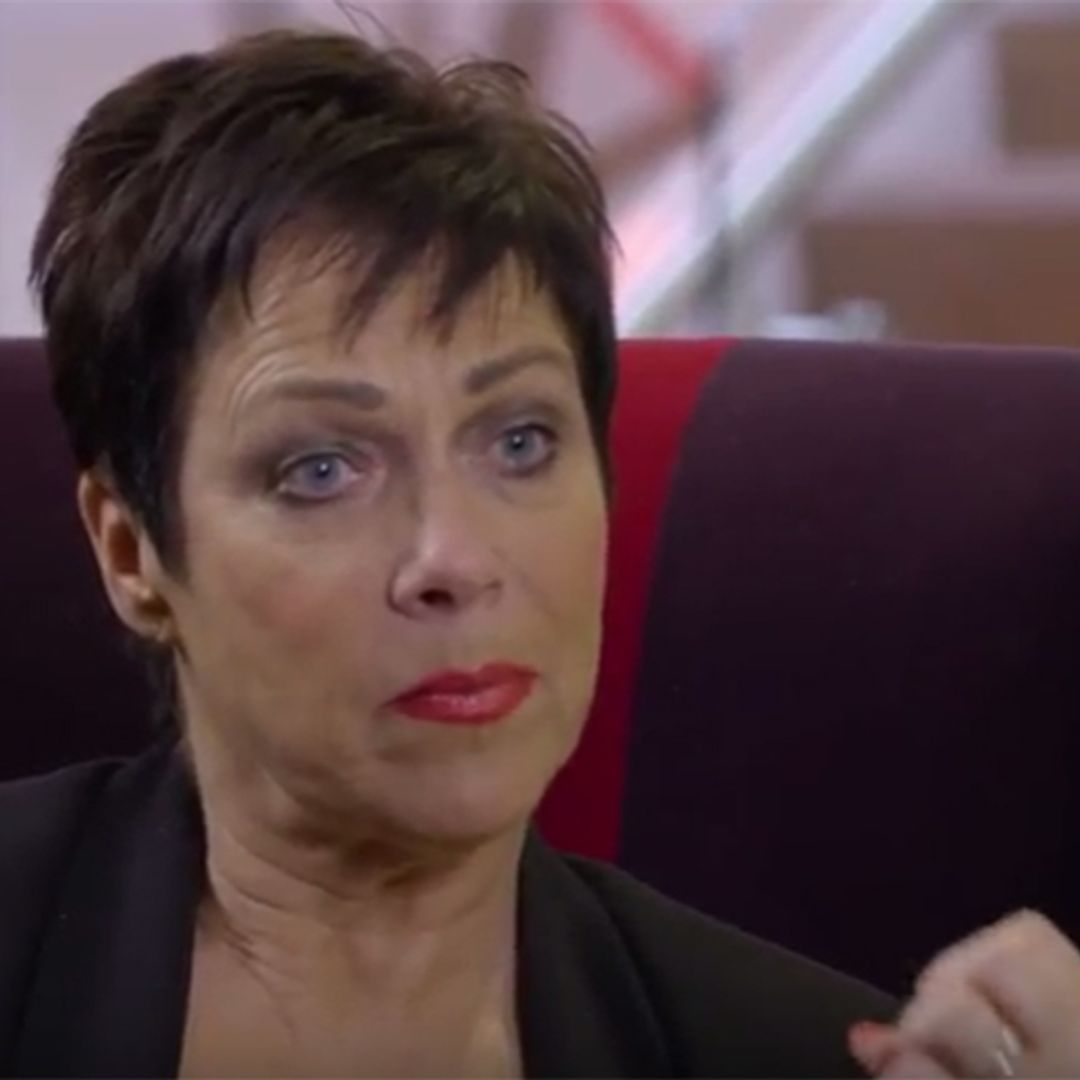 Denise Welch fights back tears discussing depression with husband Lincoln Townley