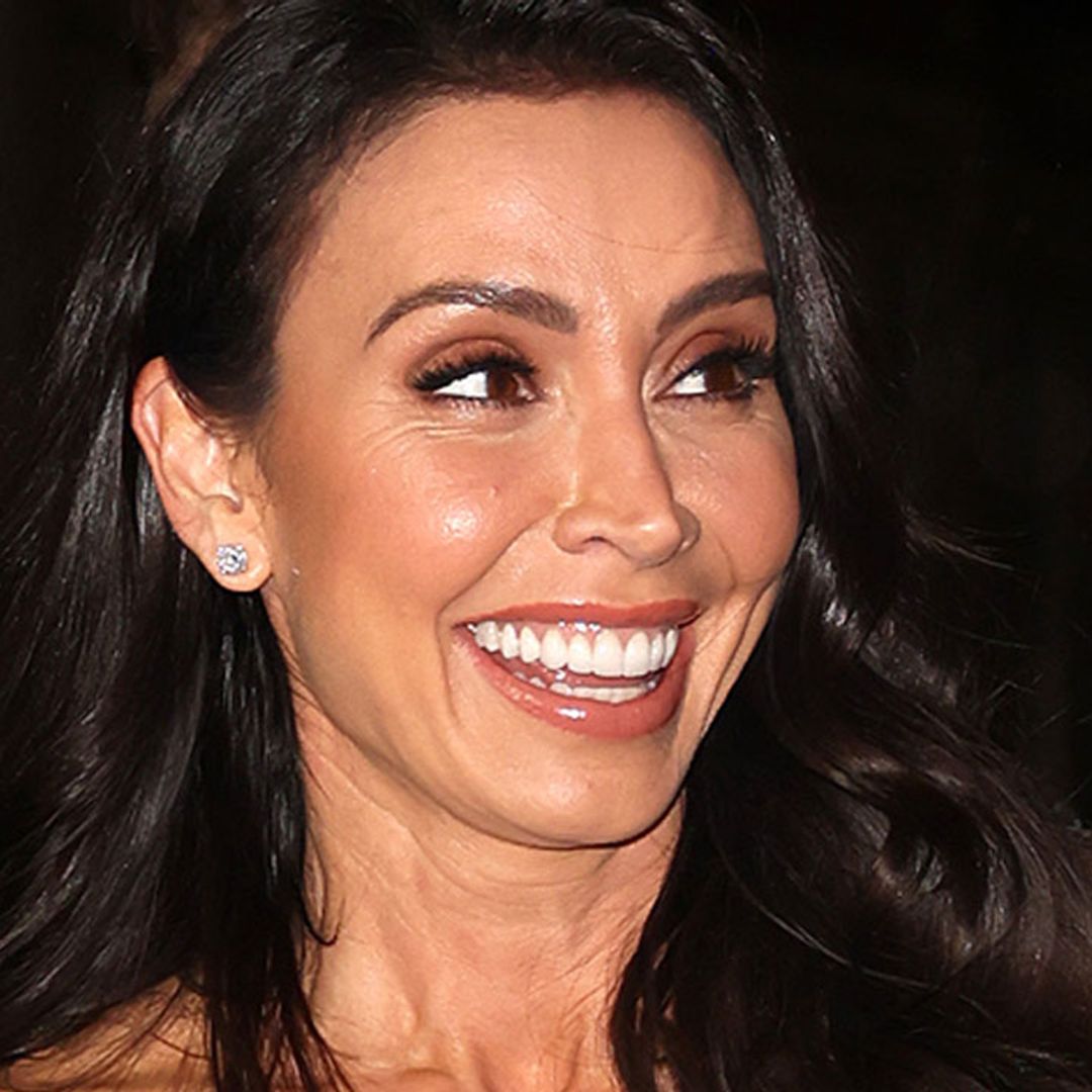 Christine Lampard looks gorgeous in the sparkliest dress you'll see