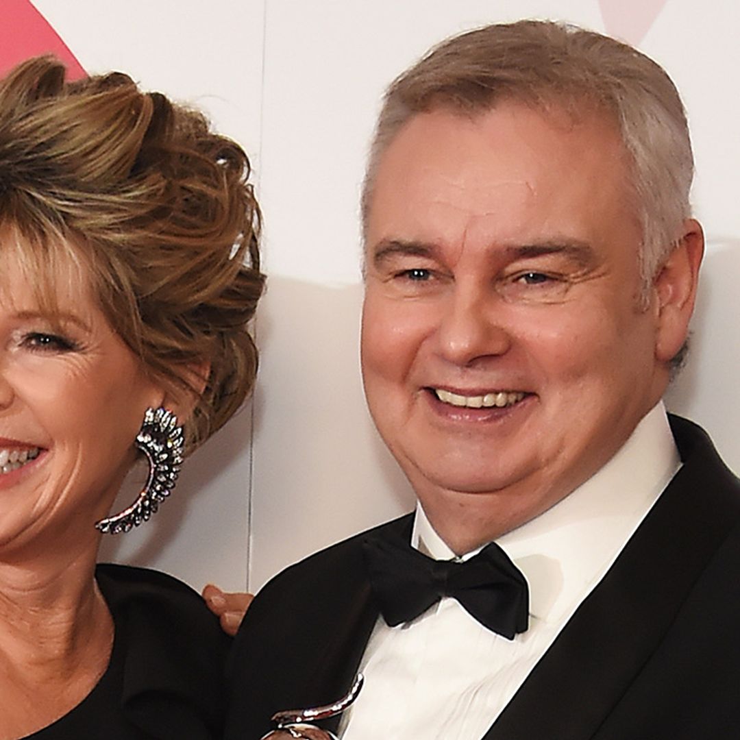 Eamonn Holmes causes a stir as he unveils new artwork in family home