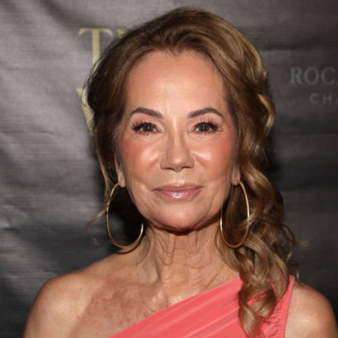 Kathie Lee Gifford shares before-and-after transformation photos as she stuns in lace dress