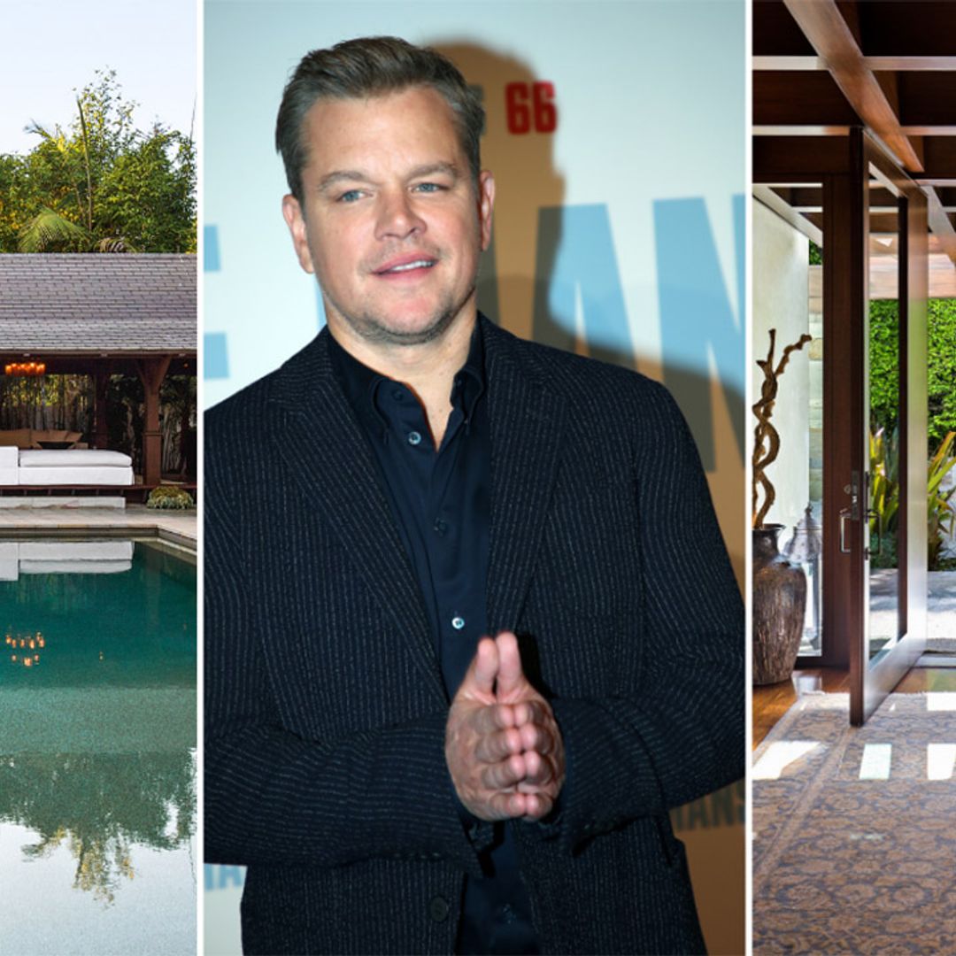 Matt Damon's $21million LA mansion is a private oasis - see inside