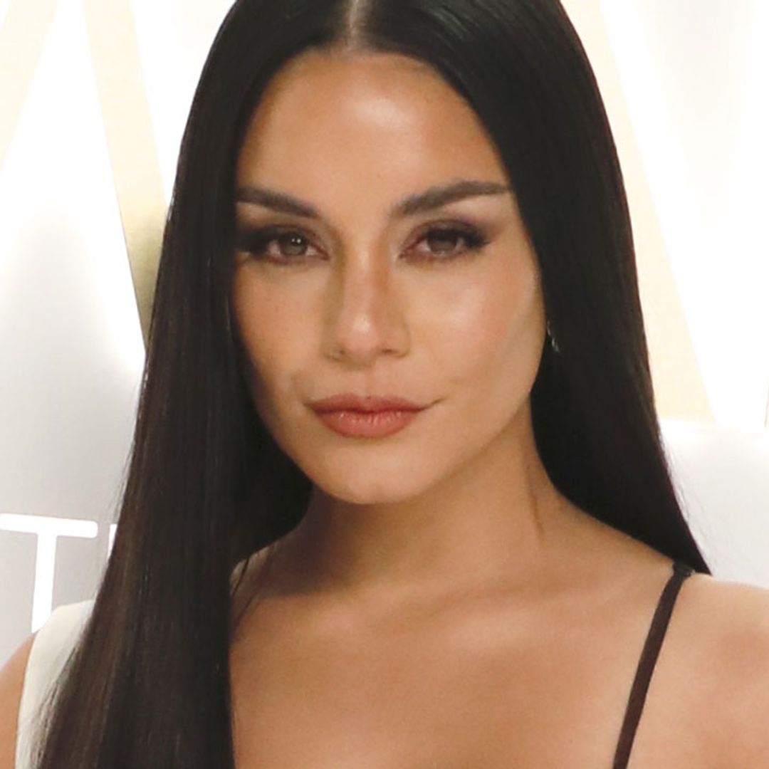 Vanessa Hudgens' red carpet lace bra look is a moment