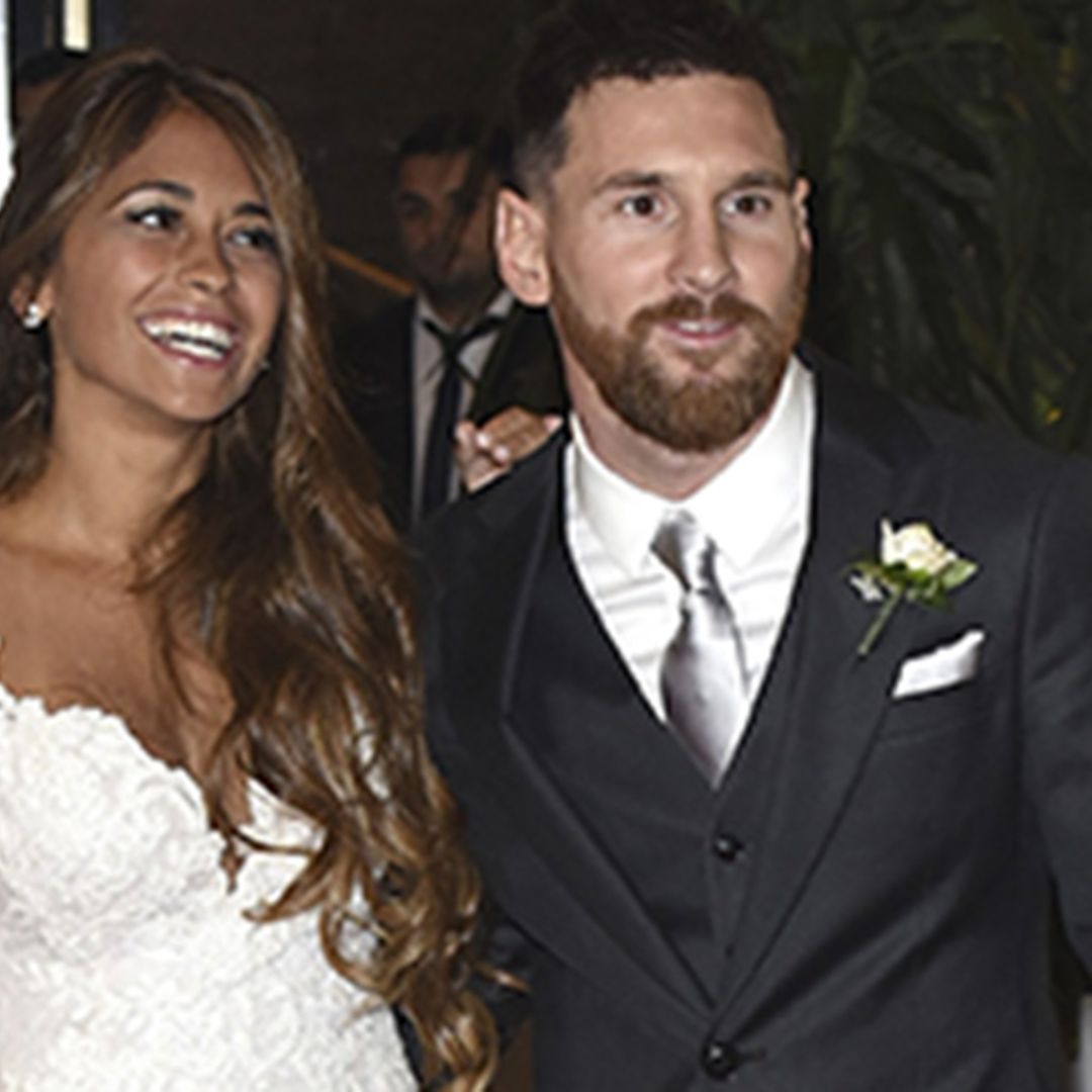 Football star Leo Messi marries childhood sweetheart Antonela Roccuzzo in stunning Argentina ceremony