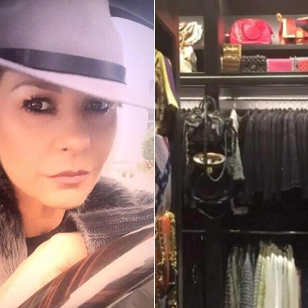 Catherine Zeta-Jones gives fans a tour of her walk-in wardrobe – and it's insane!