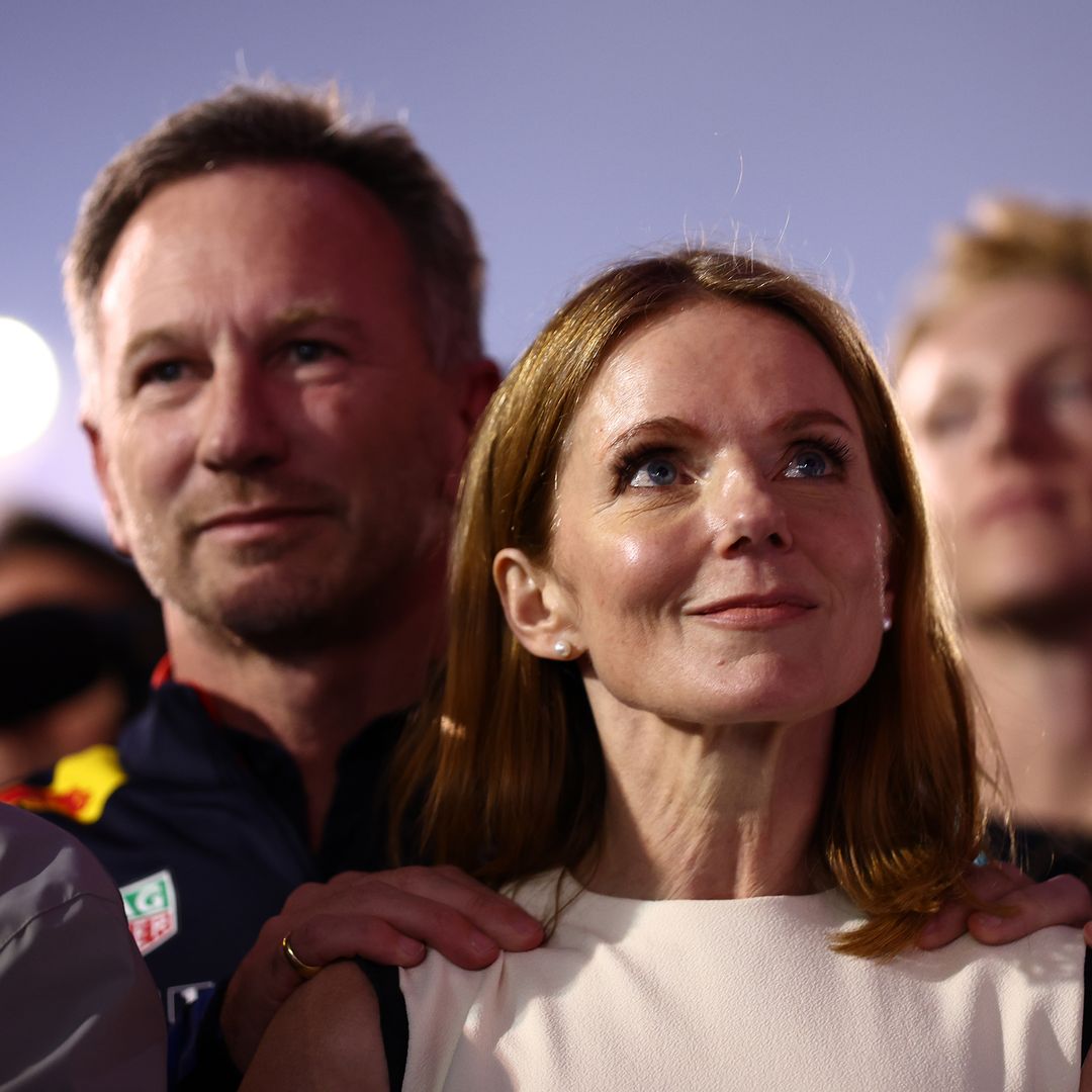 Geri Halliwell-Horner shows full support for husband Christian amid text leak with passionate kiss