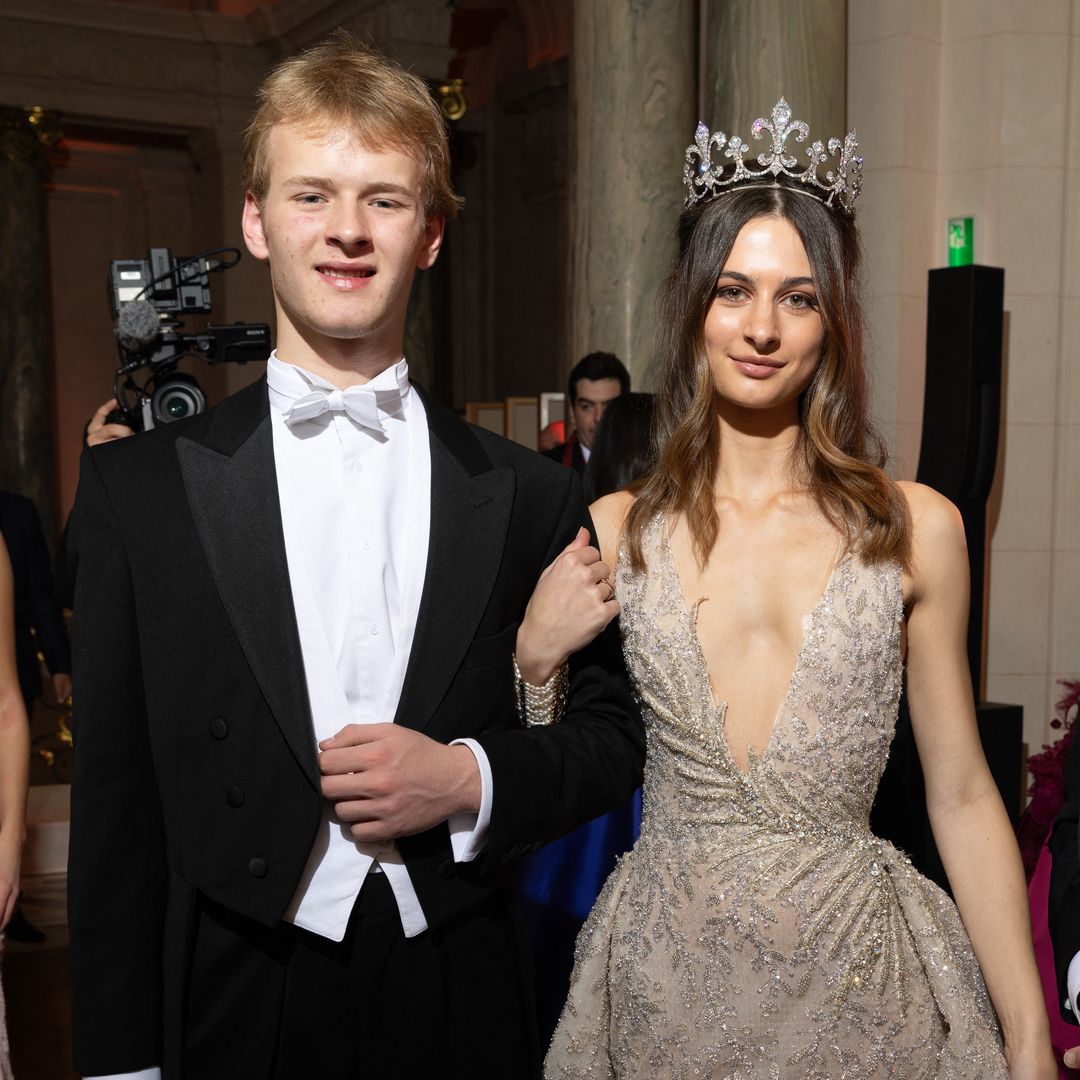Duke of Kent's grandson makes appearance at Le Bal