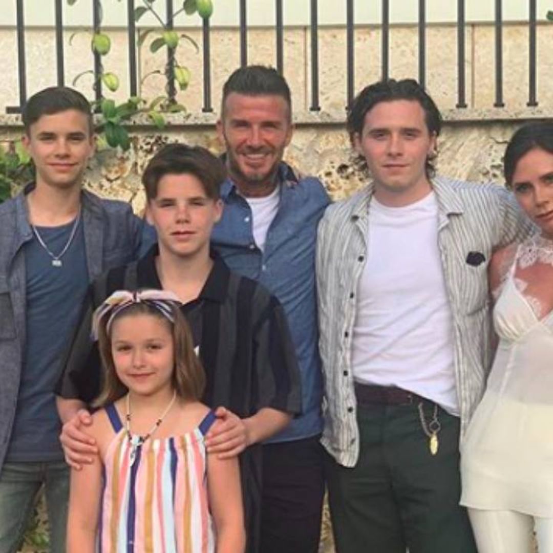 Victoria Beckham sparks reaction sharing photo of Harper hugging