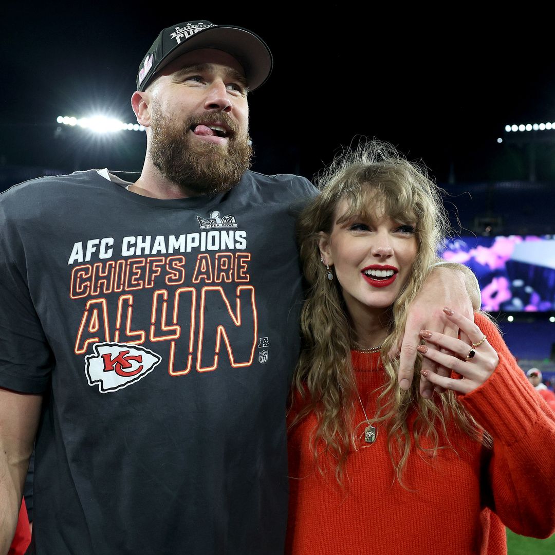 Taylor Swift and Travis Kelce celebrate incredible engagement news