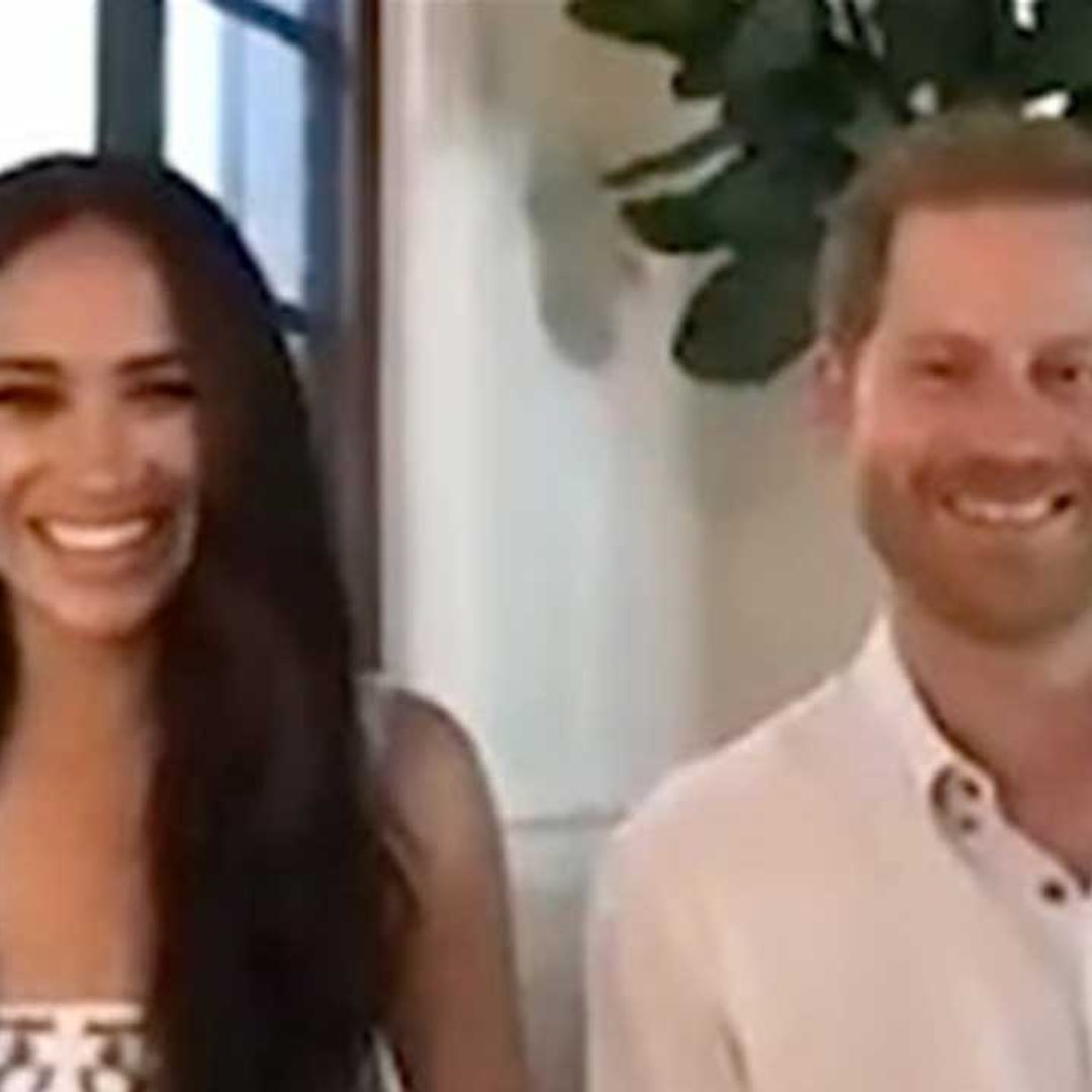 Prince Harry and Meghan Markle talk importance of online kindness with young leaders