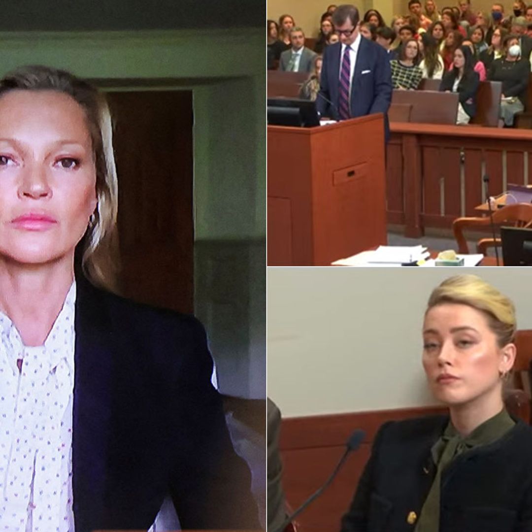 Kate Moss reveals Johnny Depp 'never pushed me' as she testifies in Amber Heard defamation trial