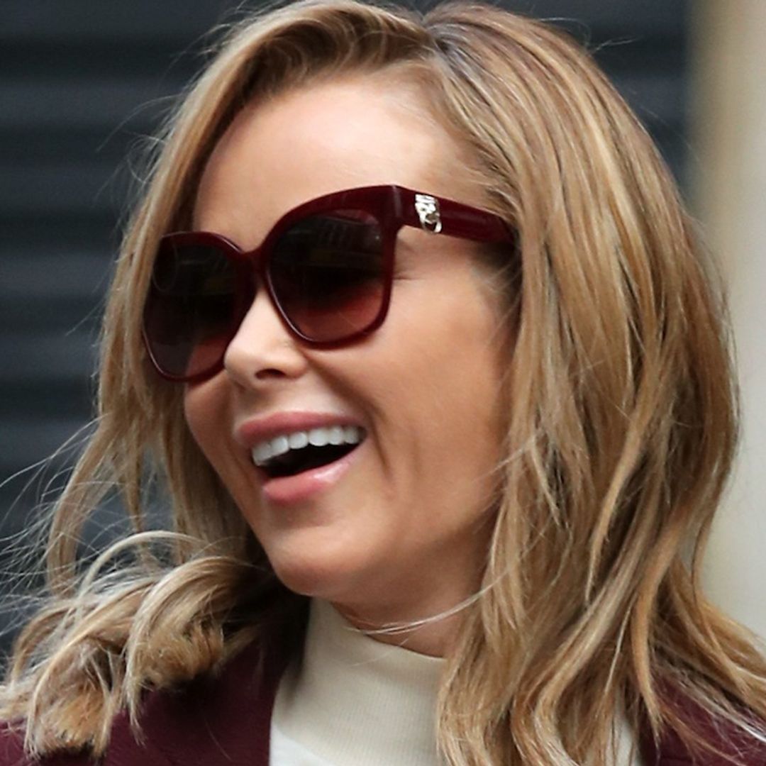 Amanda Holden's £19.99 faux leather leggings are the buy of the season