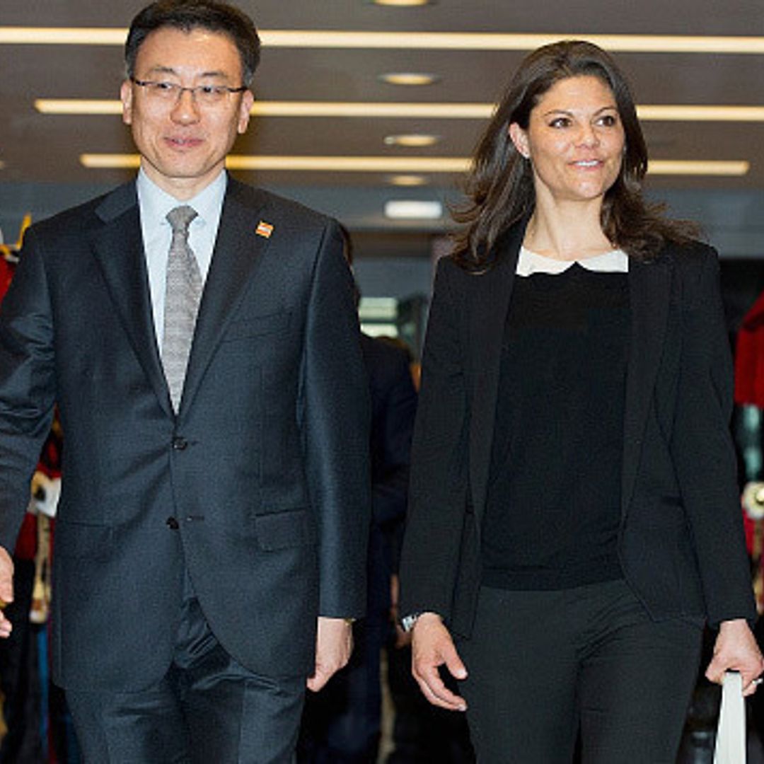 Princess Victoria arrives in South Korea for official visit