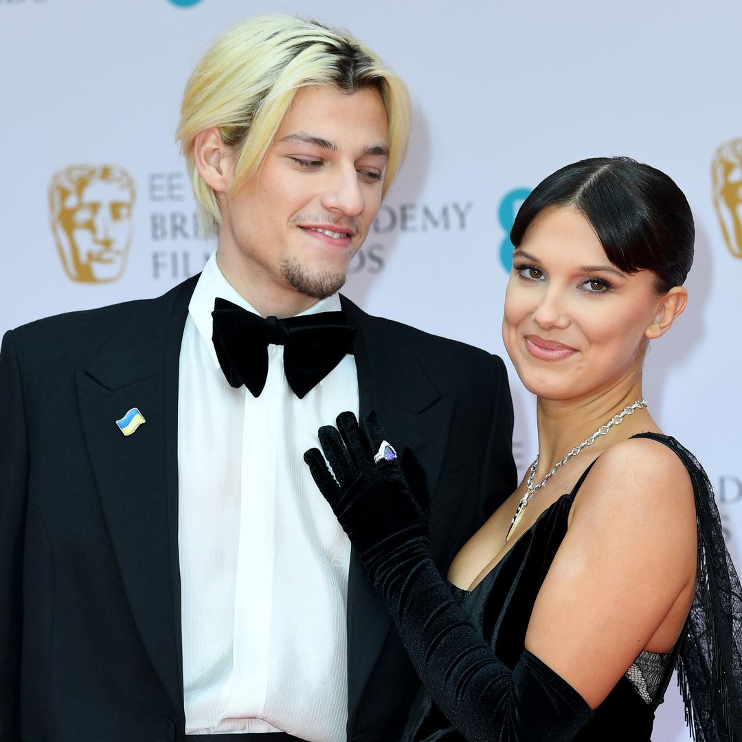 Millie Bobby Brown's personalised plunging swimsuit is an ode to her husband