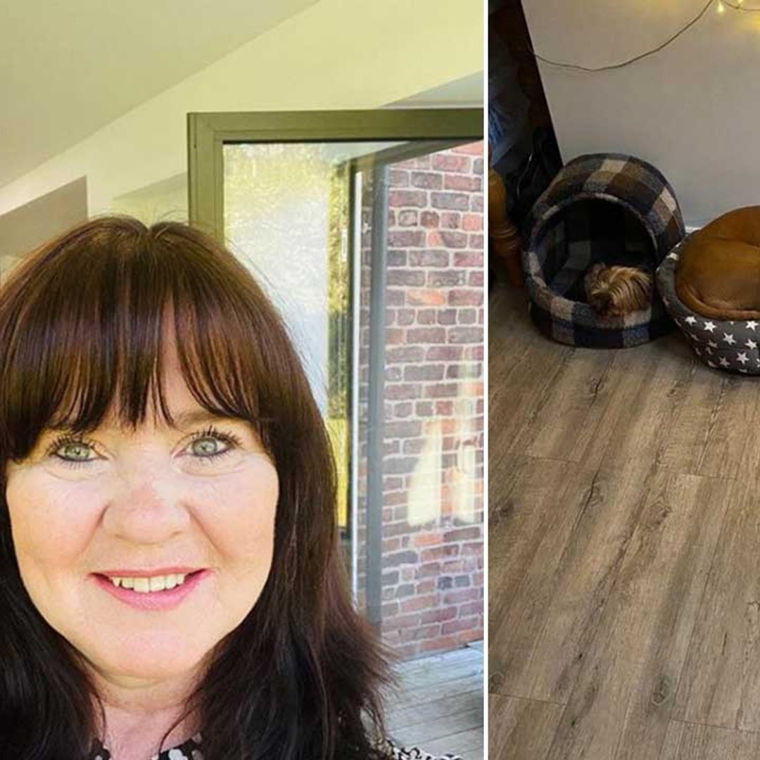 Coleen Nolan shares first glimpse inside living room at new home