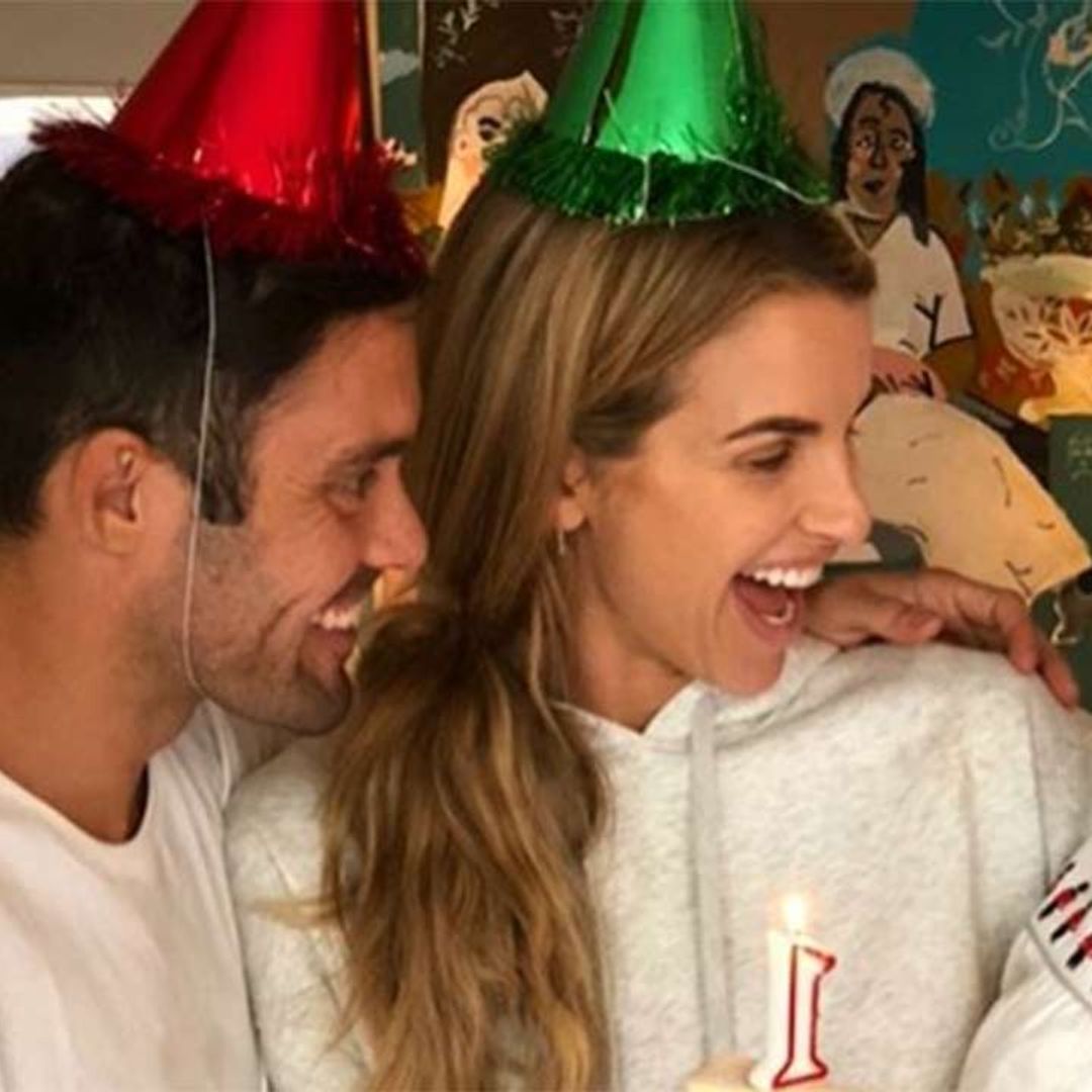 Vogue Williams and Spencer Matthews celebrate son Theodore's 1st birthday