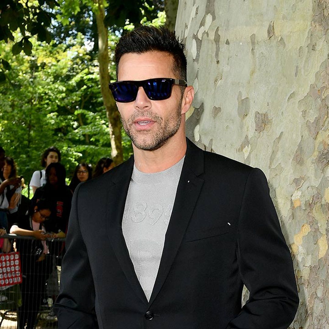 Ricky Martin shows off living room – and it's a plant-filled paradise