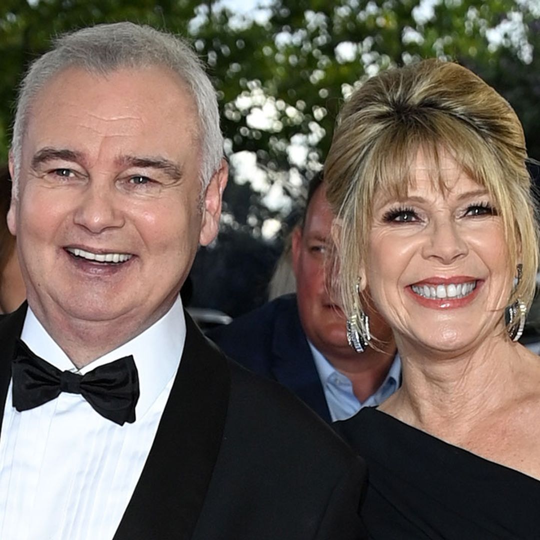 Eamonn Holmes and Ruth Langsford celebrate his granddaughter's christening - see rare family photos