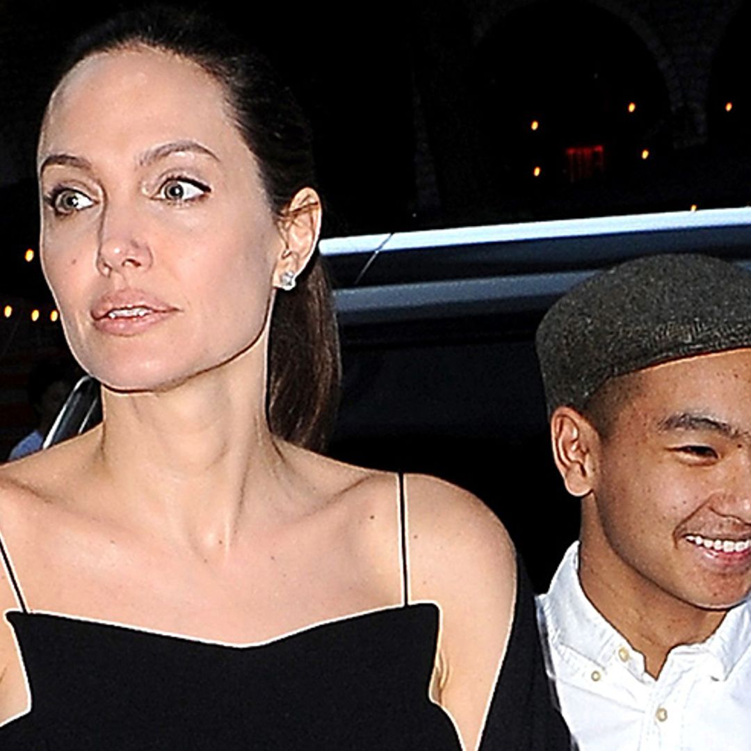 Angelina Jolie and son Maddox treated to private tour of Buckingham Palace
