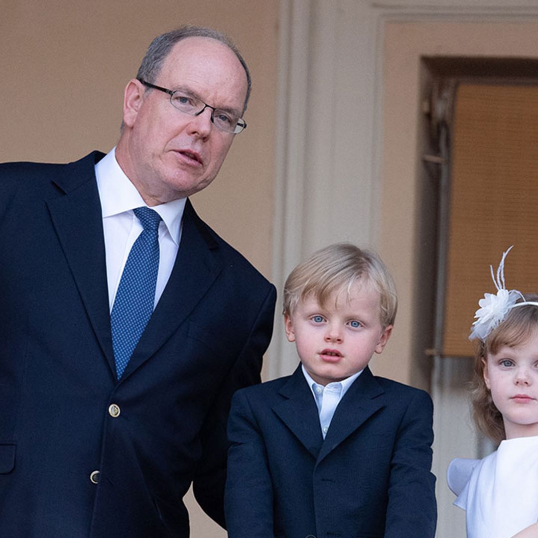 Prince Albert enjoys family outing with twins Jacques and Gabriella